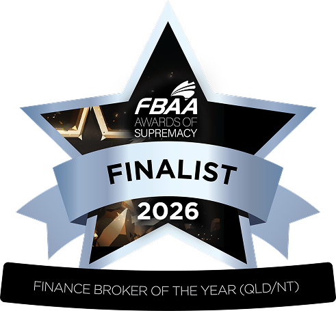 MartinCo Financial Services 2026 FBAA Awards of Supremacy Finance Broker of the Year QLD/NT finalist badge